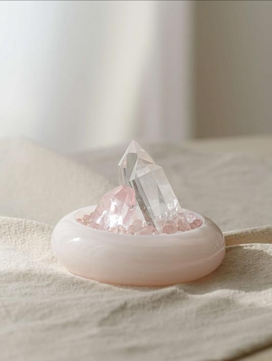 Rose Quartz Love Lamp – Attract Romance & Open the Heart