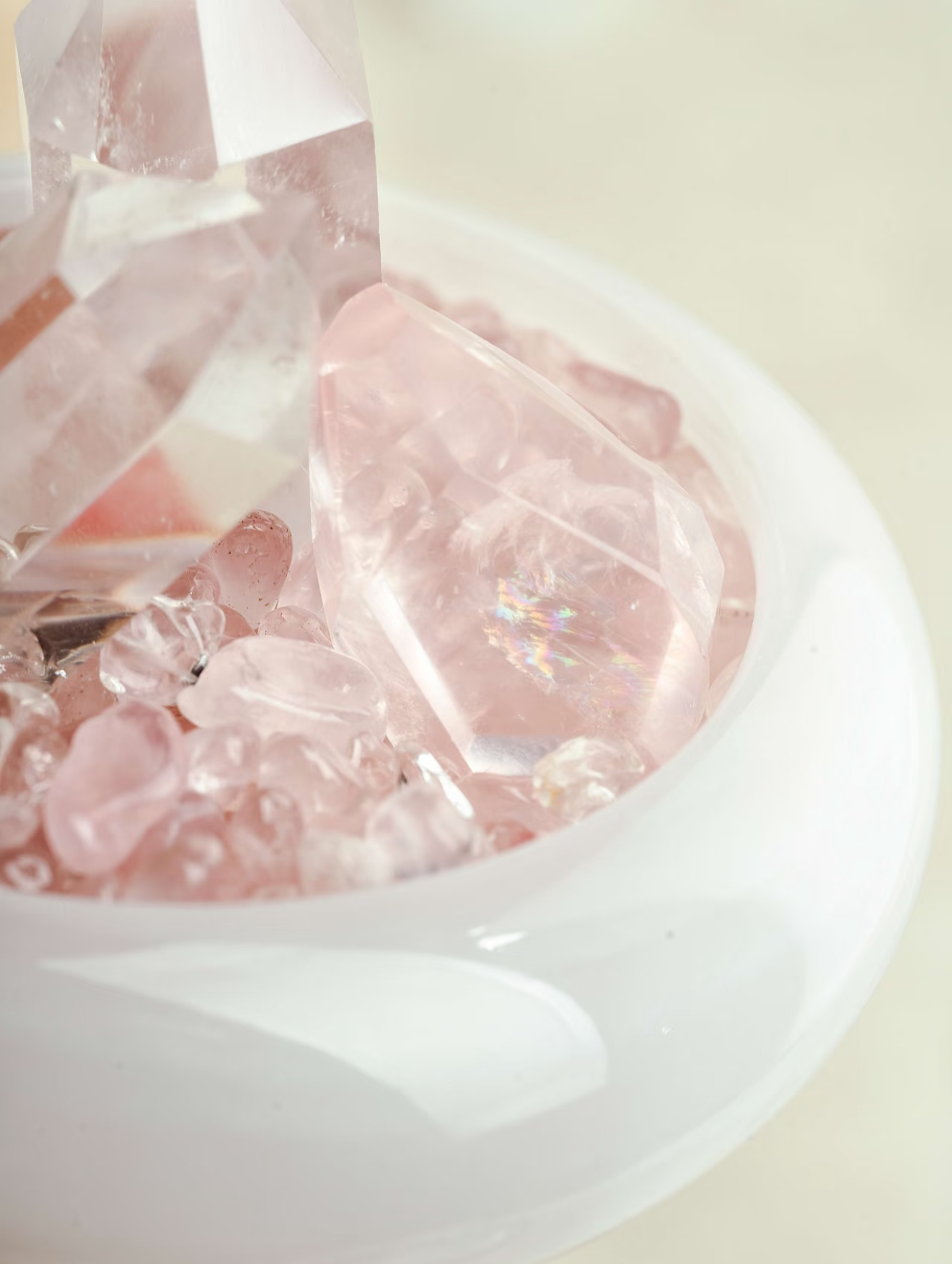 Rose Quartz Love Lamp – Attract Romance & Open the Heart