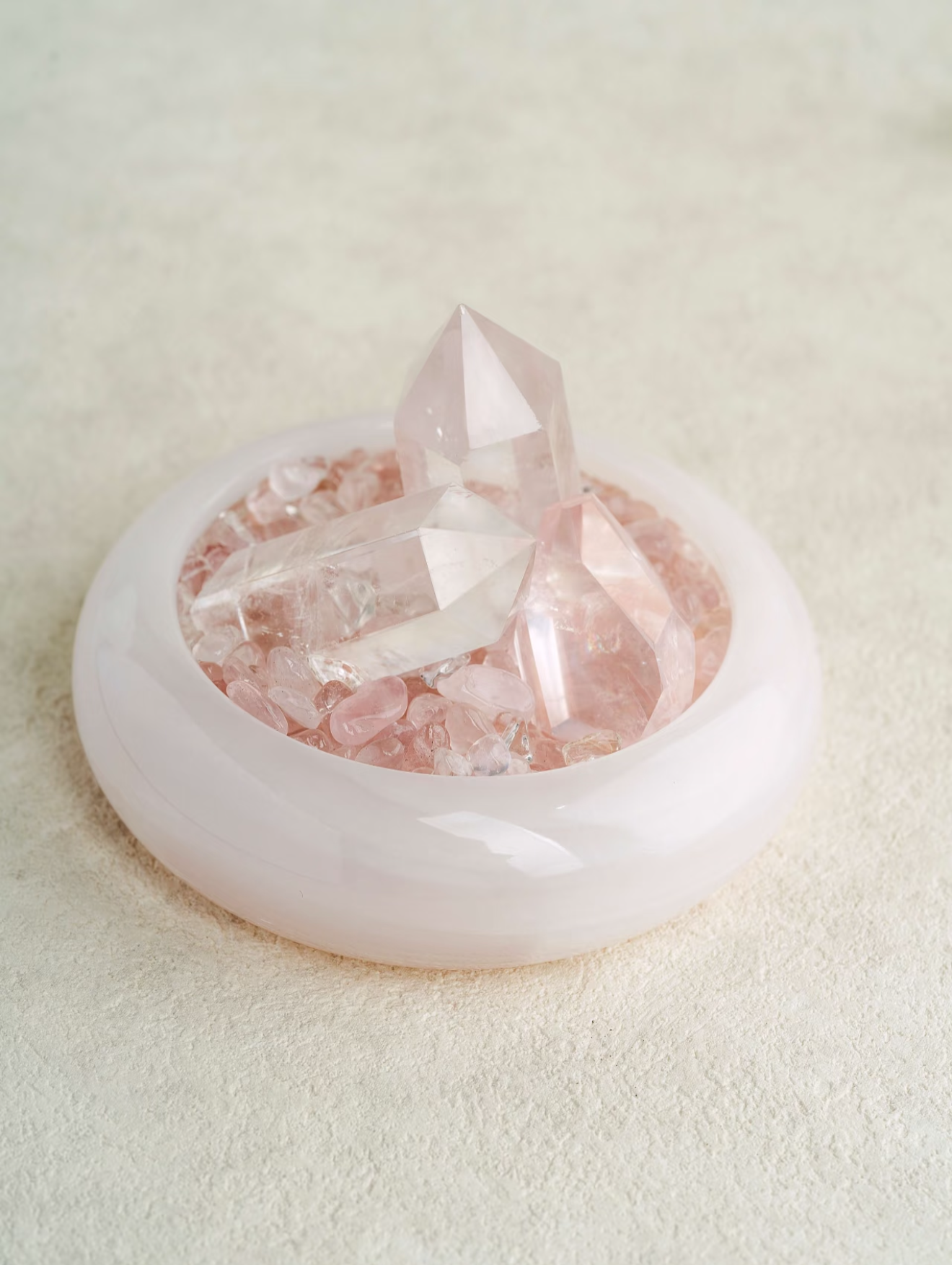 Rose Quartz Love Lamp – Attract Romance & Open the Heart