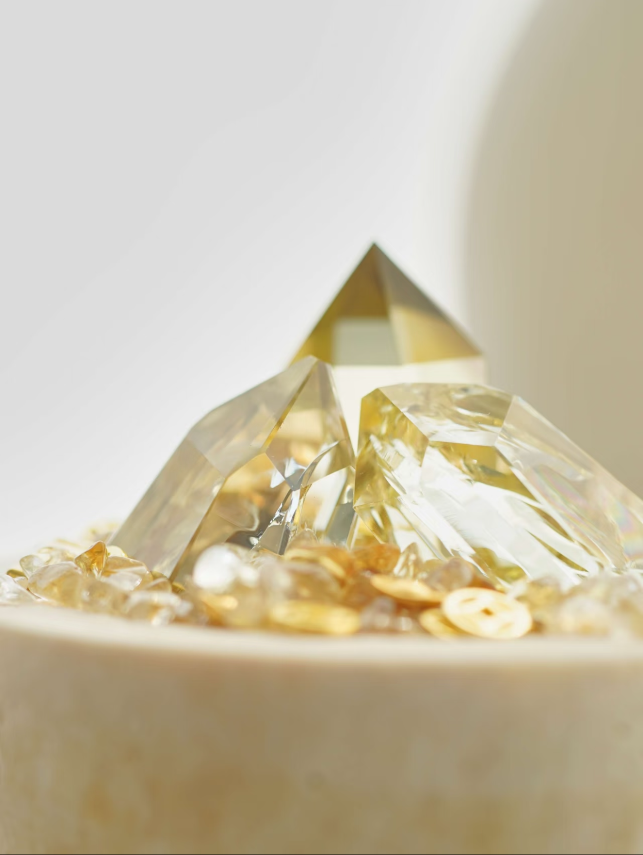 Citrine Crystal Treasure Bowl
