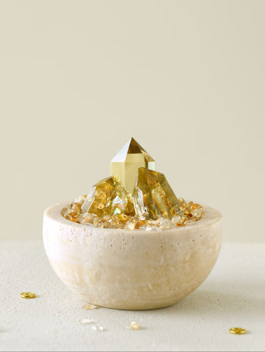 Citrine Crystal Treasure Bowl